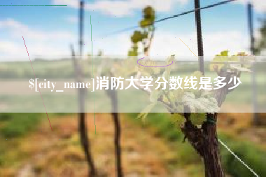 林州消防大学分数线是多少