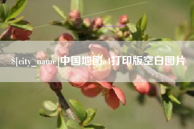 林州中国地图a4打印版空白图片