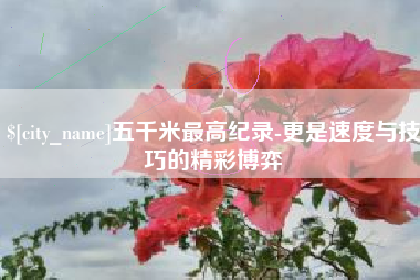 林州五千米最高纪录-更是速度与技巧的精彩博弈