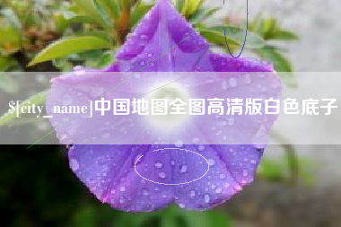 林州中国地图全图高清版白色底子