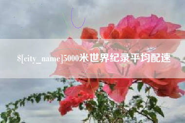 林州5000米世界纪录平均配速