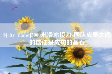 林州5000米滑冰接力-团队成员之间的信任是成功的基石