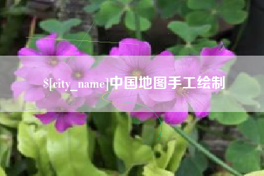 林州中国地图手工绘制
