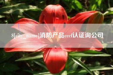 林州消防产品cccf认证询公司