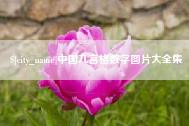 林州中国九宫格数字图片大全集