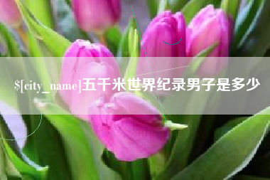 林州五千米世界纪录男子是多少