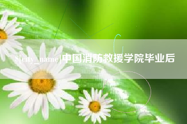 林州中国消防救援学院毕业后