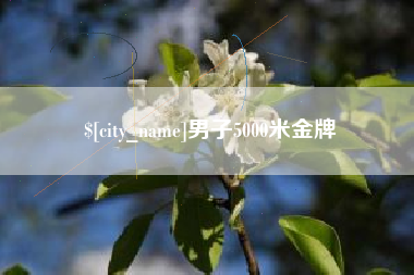 林州男子5000米金牌