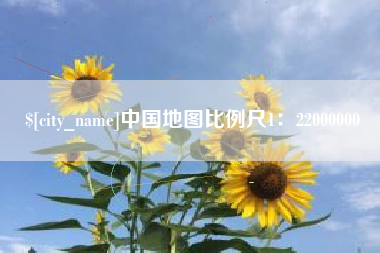 林州中国地图比例尺1：22000000