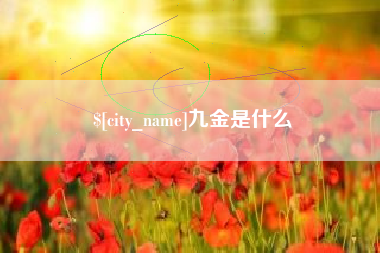 林州九金是什么