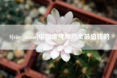 林州中国金牌哪六金最值钱的