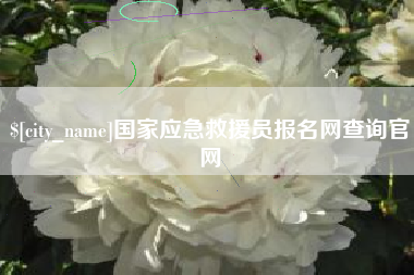 林州国家应急救援员报名网查询官网