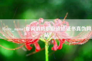 林州查询消防职业资格证书真伪网站