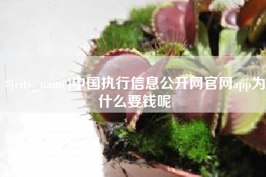 林州中国执行信息公开网官网app为什么要钱呢