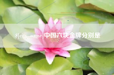林州中国六块金牌分别是