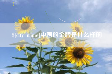 林州中国的金牌是什么样的