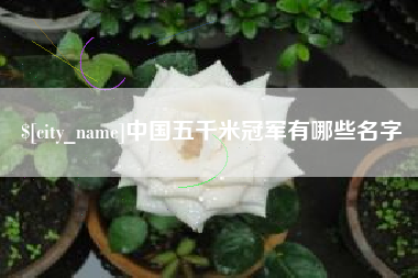 林州中国五千米冠军有哪些名字